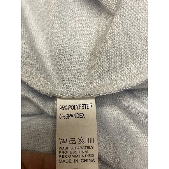 Taylor Swift 1989 Taylor's Version Blue Microfiber Sweatshirt Top Shirt Large - Picture 8 of 8